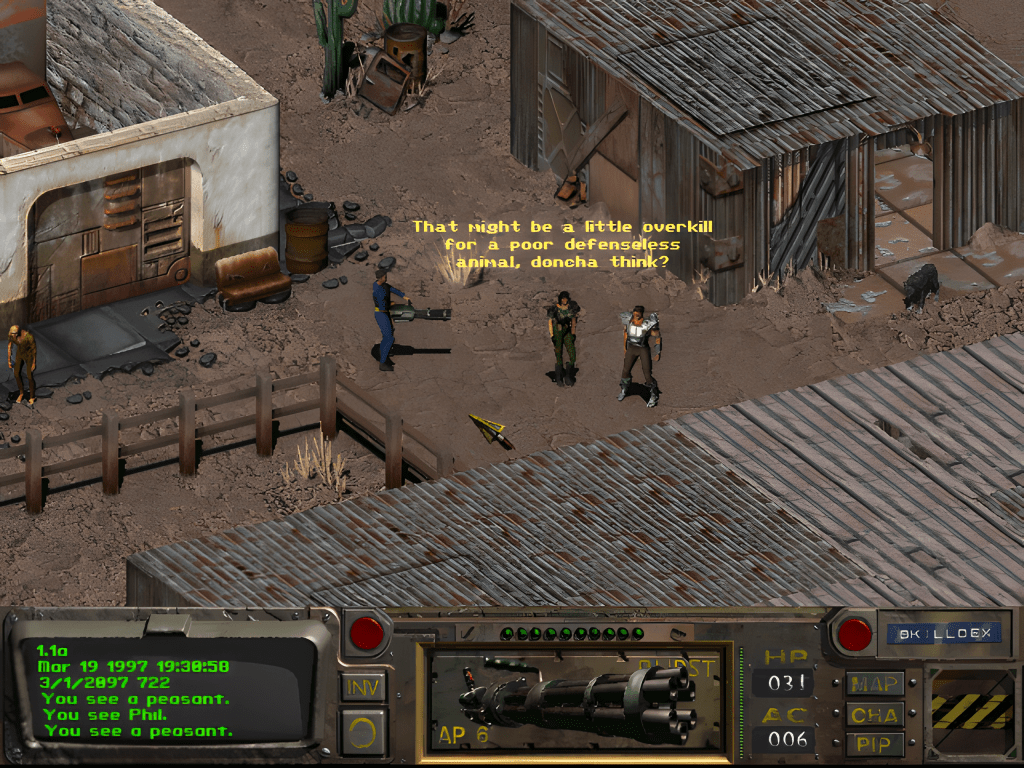 Screen Shot of Fallout