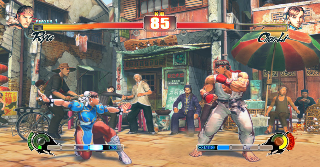 street fighter 4 gameplay