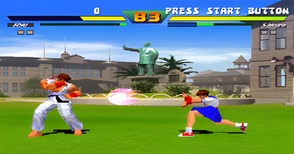 street fighter ex gameplay