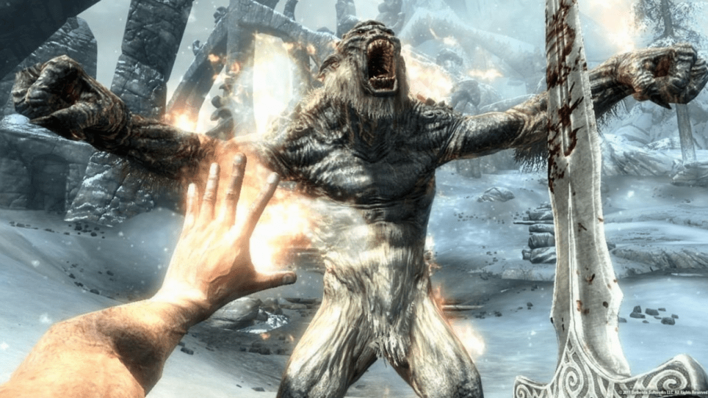 Worst Game AI Skyrim