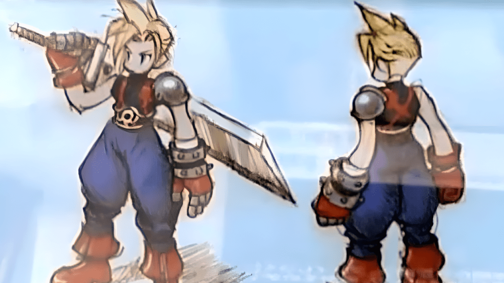 Cloud Strife from Final Fantasy Tactics